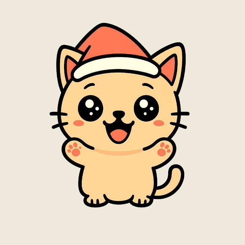 Plaisir de Noël pour chatons câlins