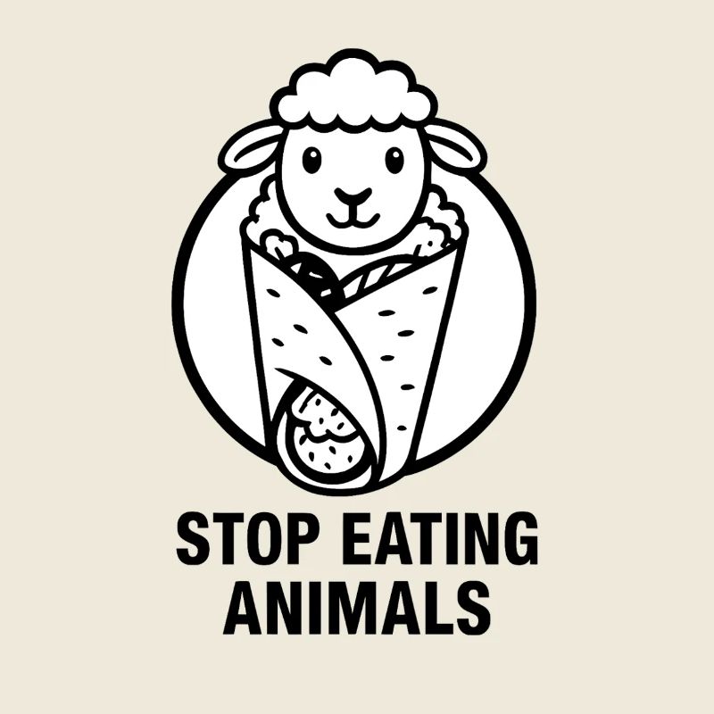 Stop eating animals | Döner-Lamm