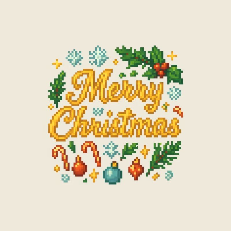Merry Christmas Retro Gaming
