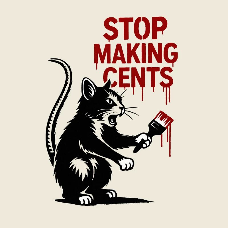 Stop Making Cents Katzengraffiti
