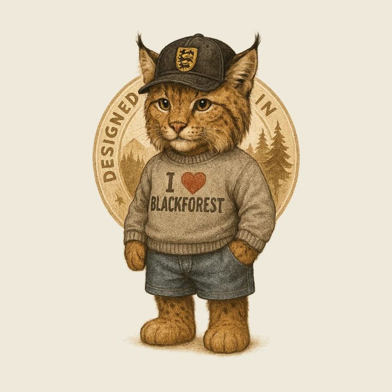 Luchs I Love Blackforest
