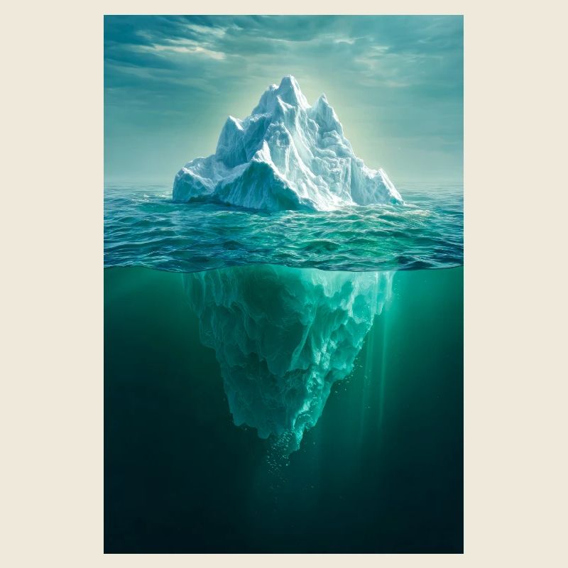 Mountain Duality in Ocean Blue