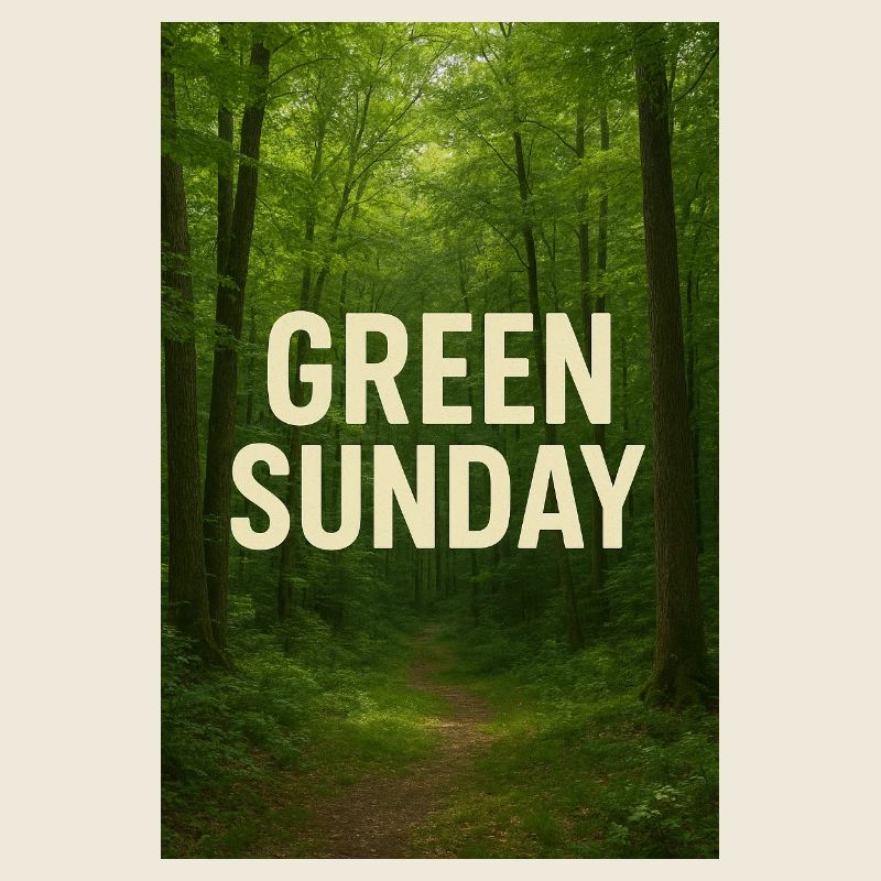 Dimanche vert dans la forêt