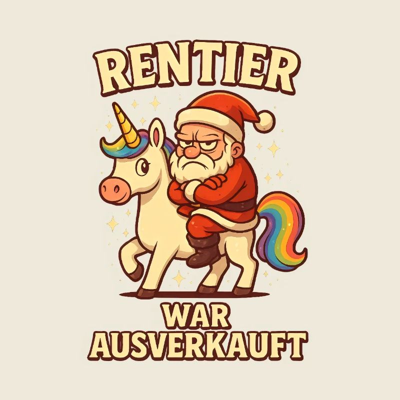 Le renne a été vendu licorne