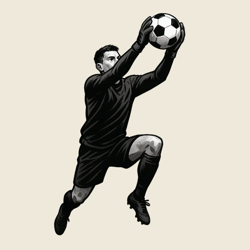 Illustration d’attaque de beach-volley, monochrome