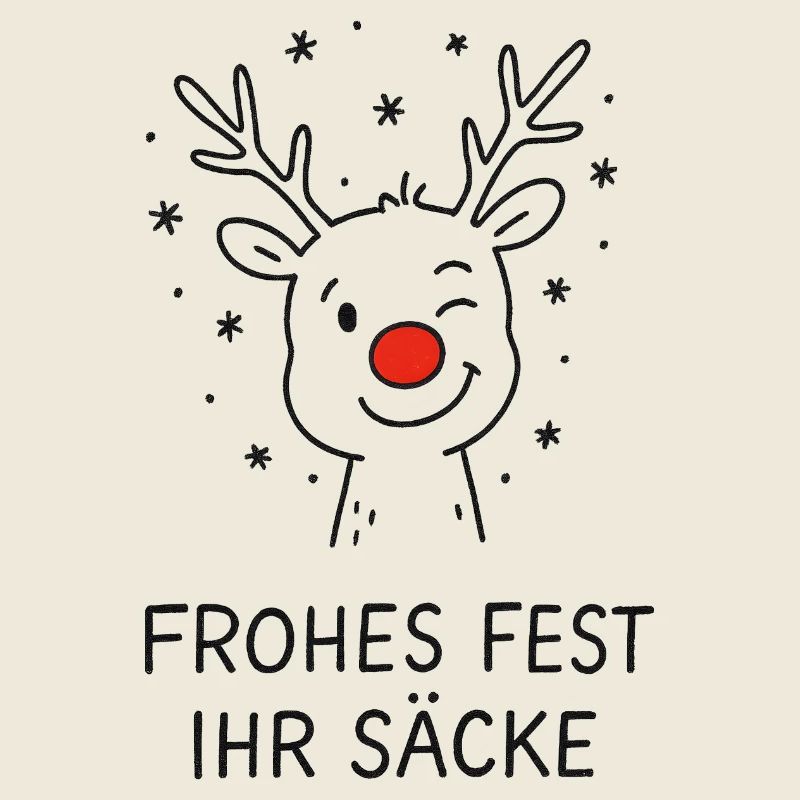 Renne Rudolph Joyeux Noël