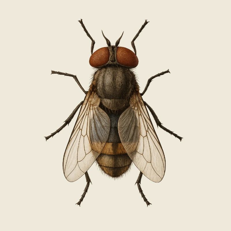 Hyperreal Fly Anatomy Tee