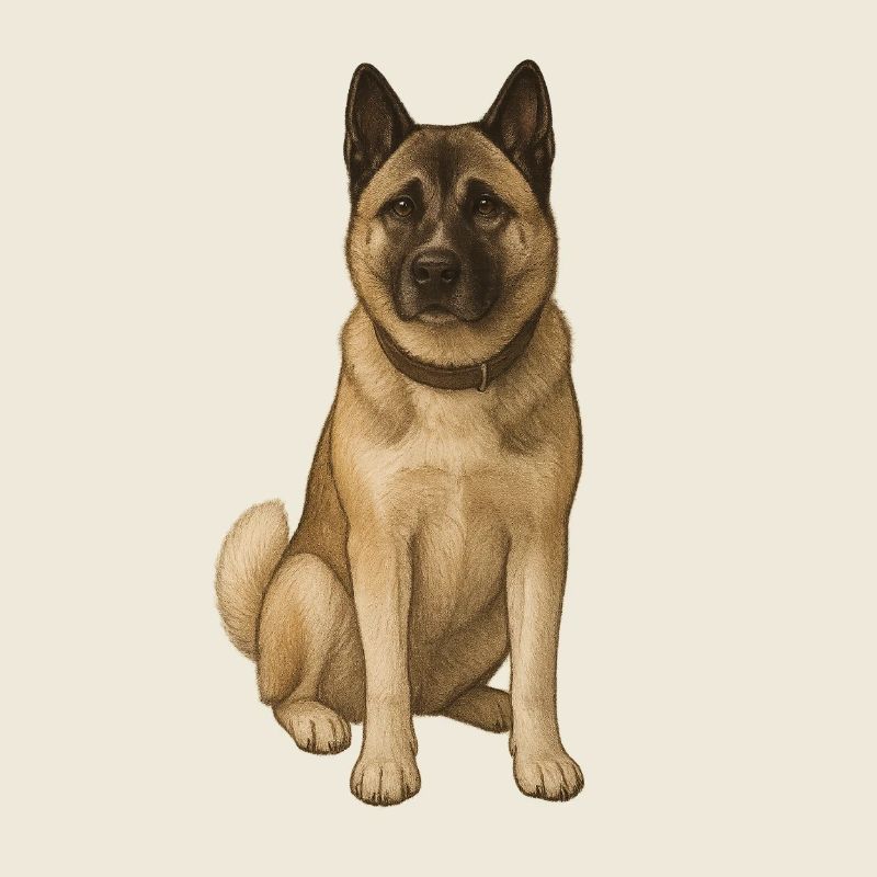 Akita Holly américain