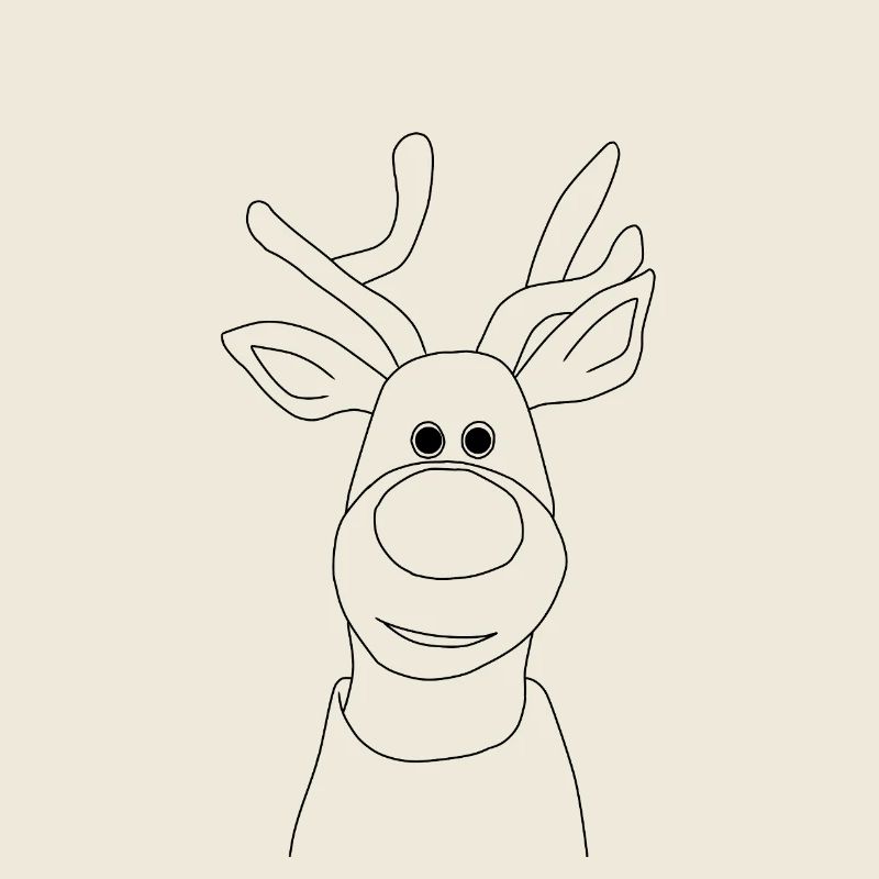 Weihnachtsrentier