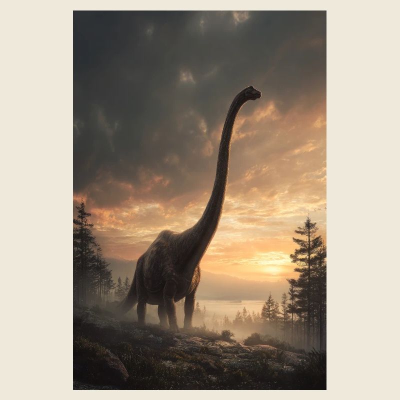Brachiosaurus à la Forêt du Couchant
