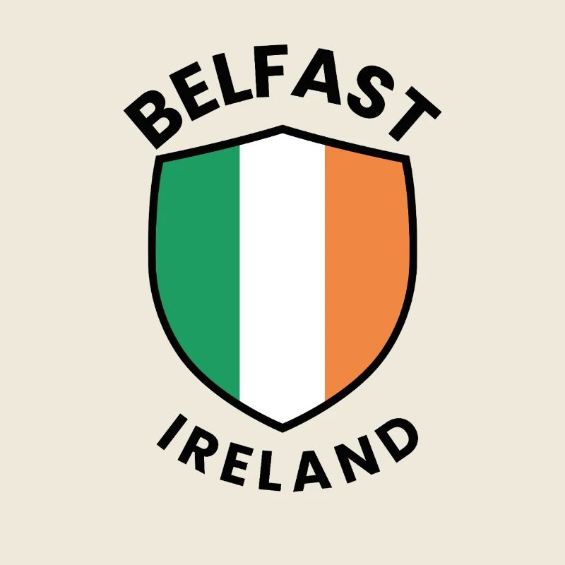 Belfaster Irland-Schild