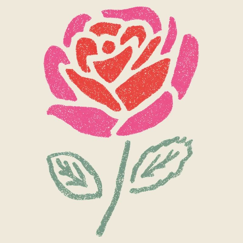 Wasserrose Farbexplosion
