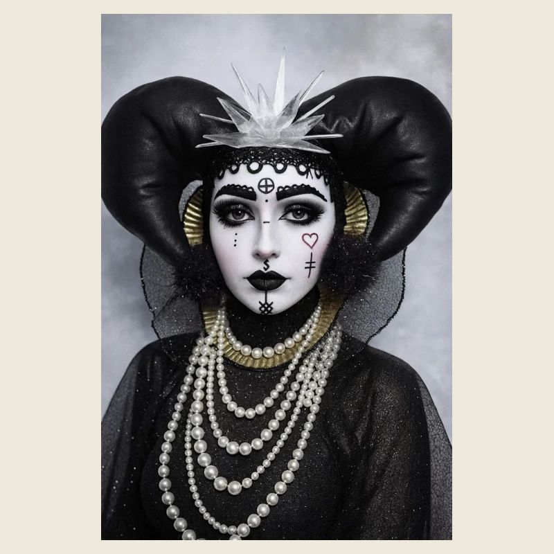 Reine gothique Pierrot