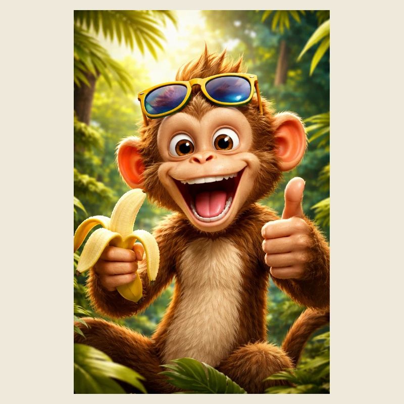 Monkey aller Intensivstation 