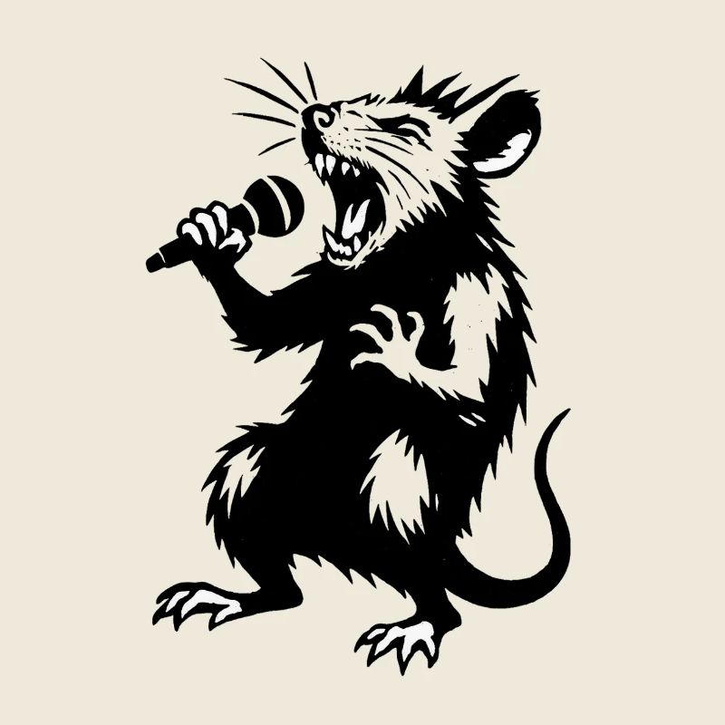 Wolfsänger am Mikro