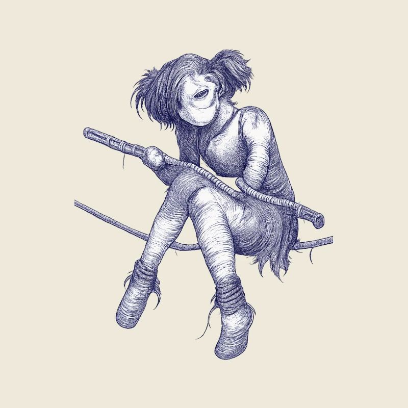 Seilakrobatin im Dreadpunk