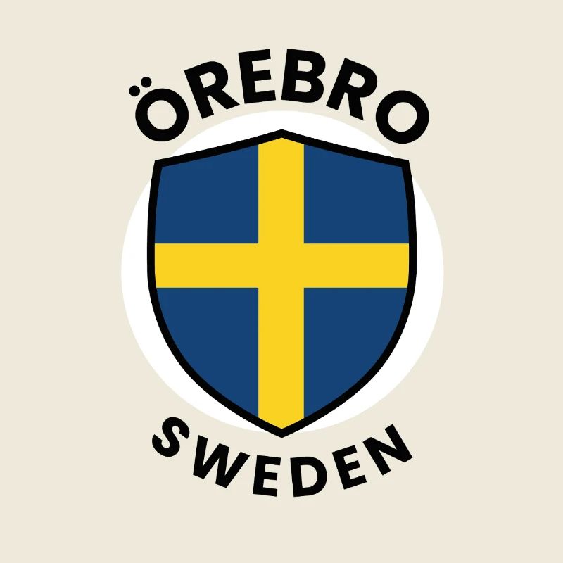 Drapeau du Bouclier d’Örebro Suède