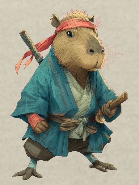 Capybara Ninja