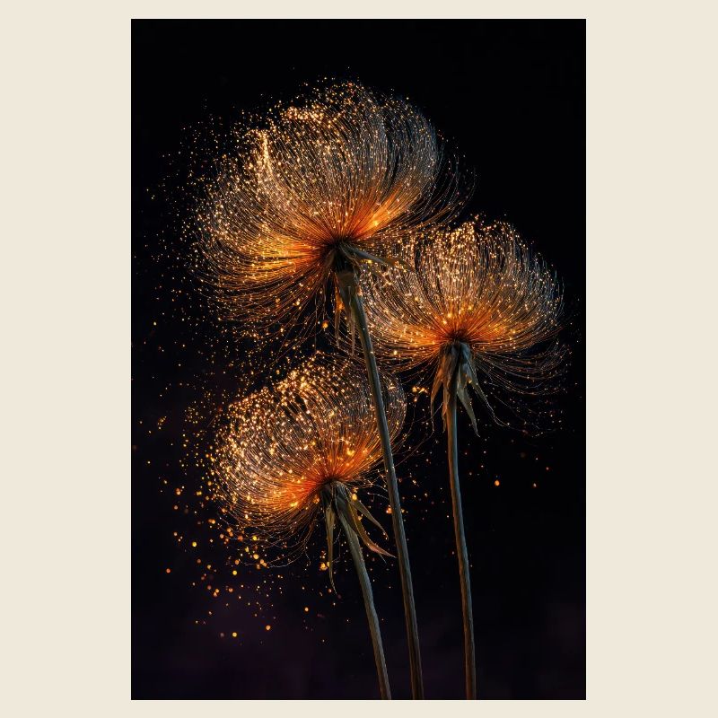 Gilded Dandelion Flight