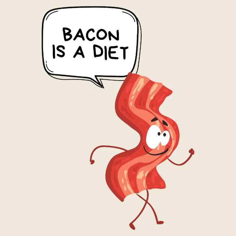 Bacon Diet Cartoon