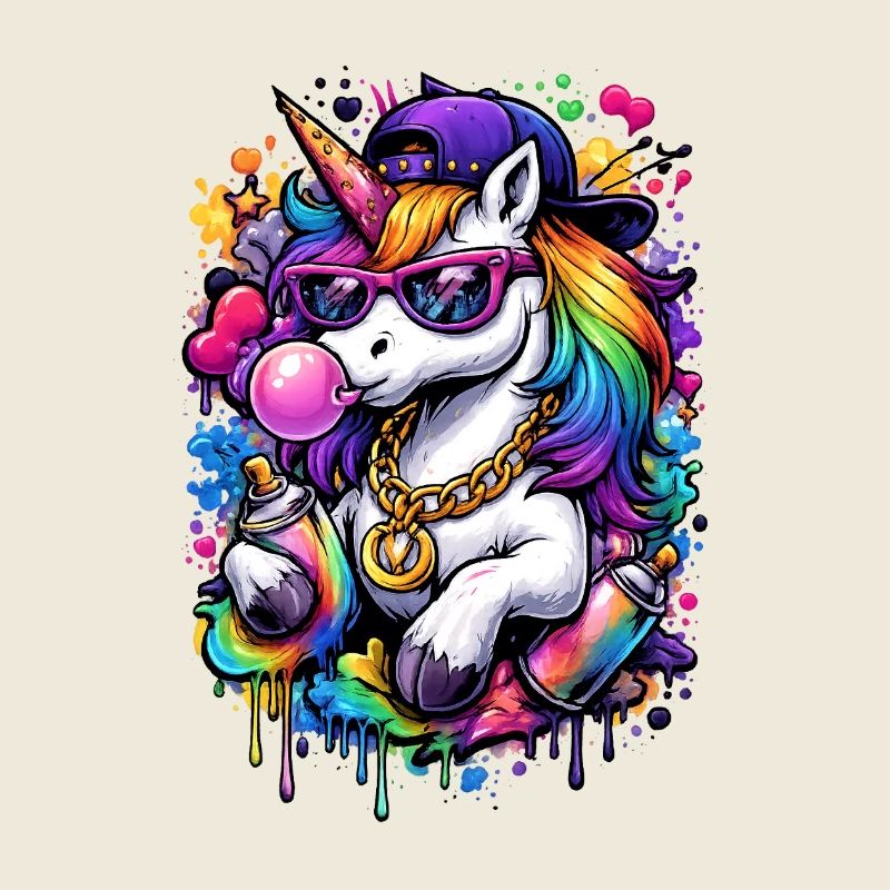 Pop Art Unicorn