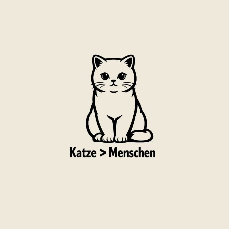 Cat > People – Funny Cat T-Shirt