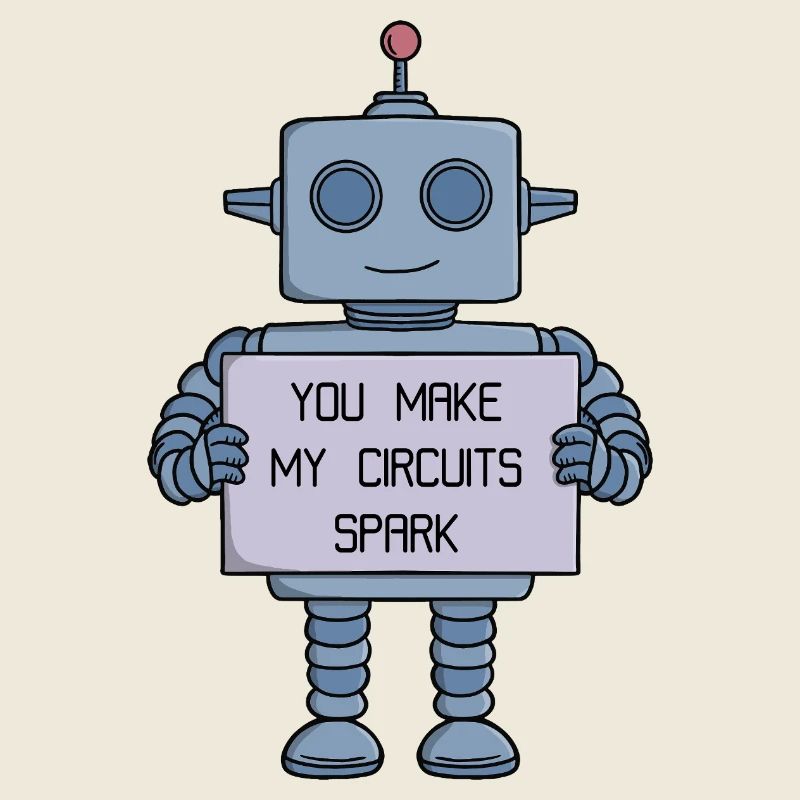 Tu fais de mes circuits un robot d’étincelle
