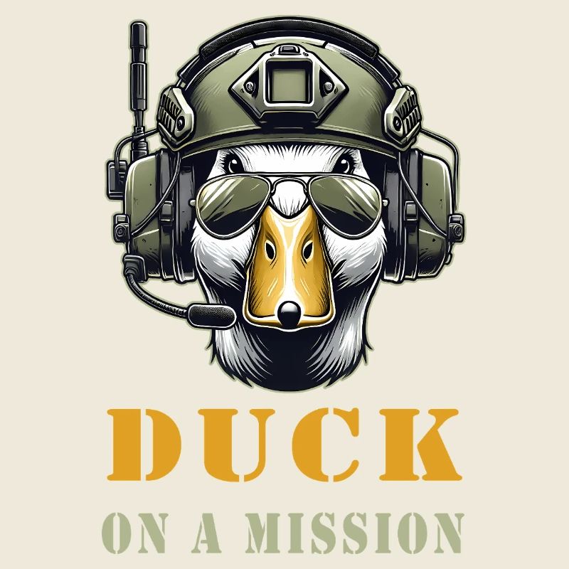 Un canard en mission