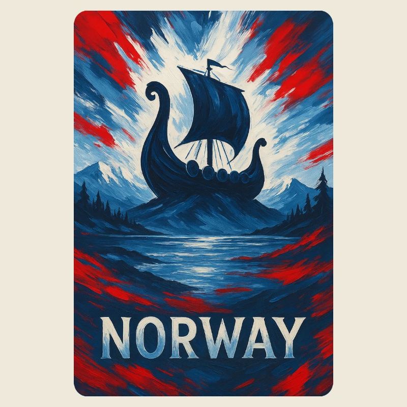 Norwegen Reise Design