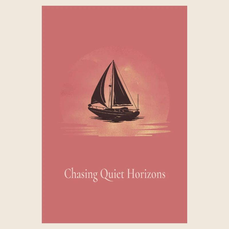 Pourchasse de l’affiche de voile Quiet Horizons