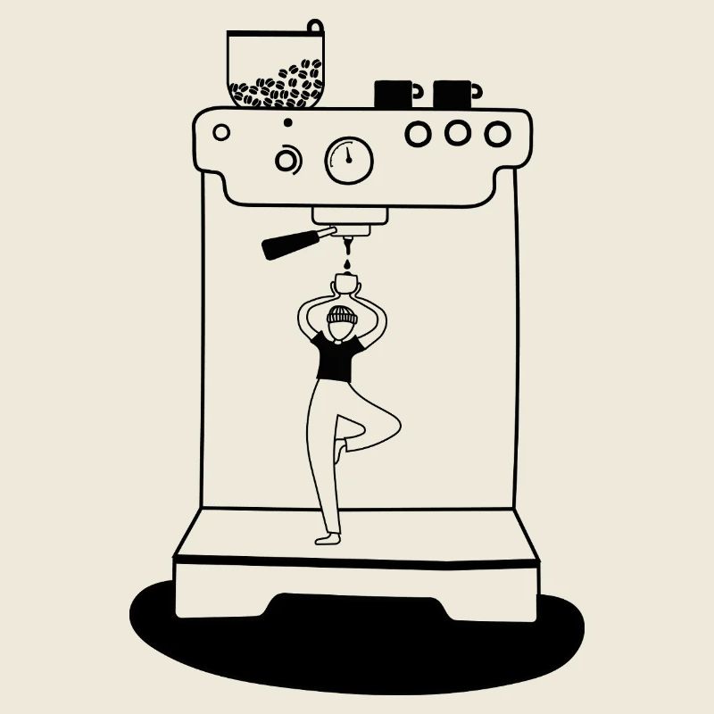 Yoga au café