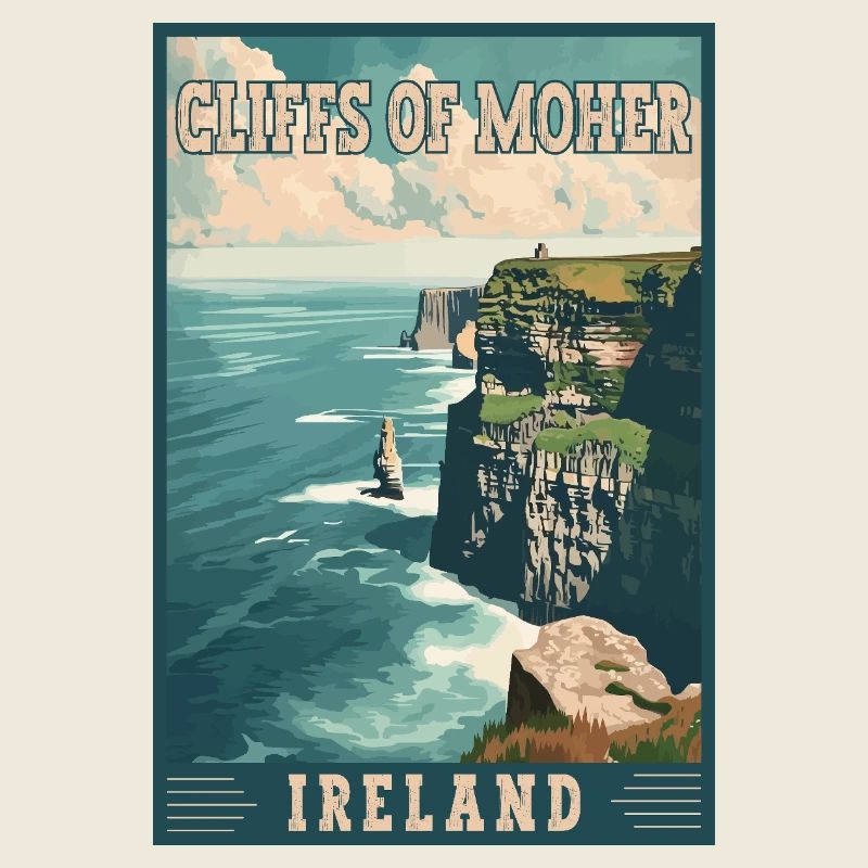 Explorez les falaises de Moher en Irlande