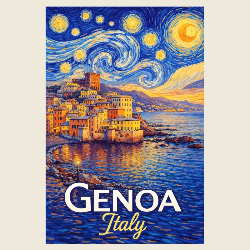 Gênes, Italie.