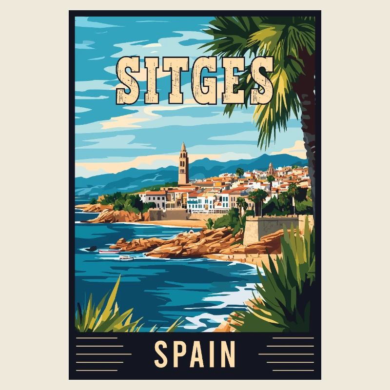 Entdecken Sie den lebendigen Charme von Sitges in Spanien