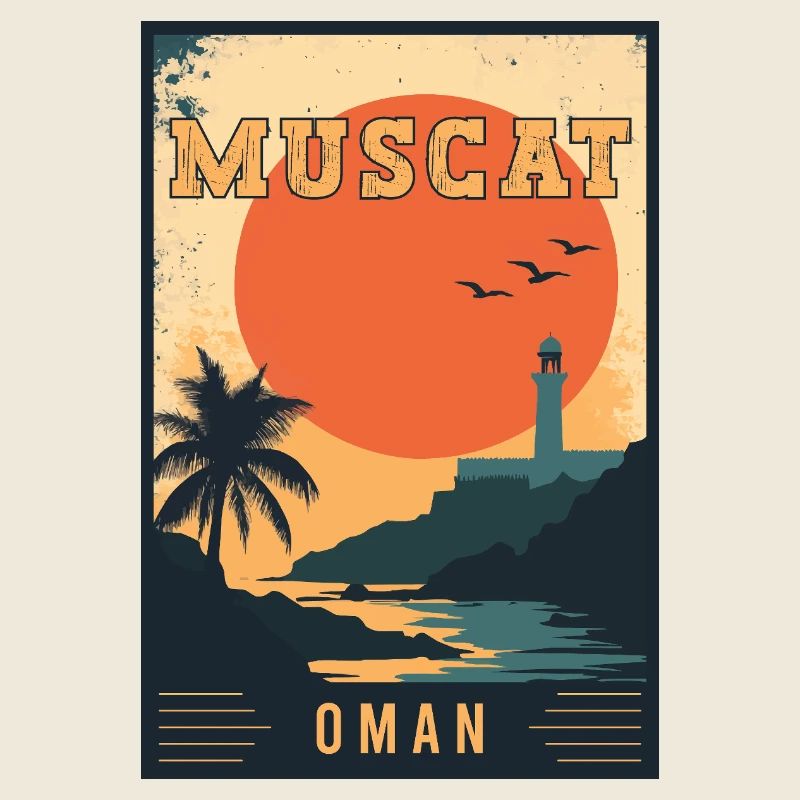 Découvrez la beauté arabe de Mascate à Oman