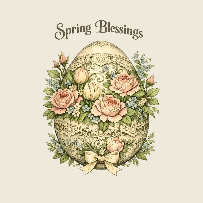 Jardin de Pâques printemps-été
