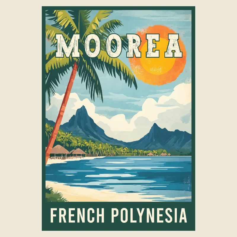 Explorez les Moorea tropicaux en Polynésie française