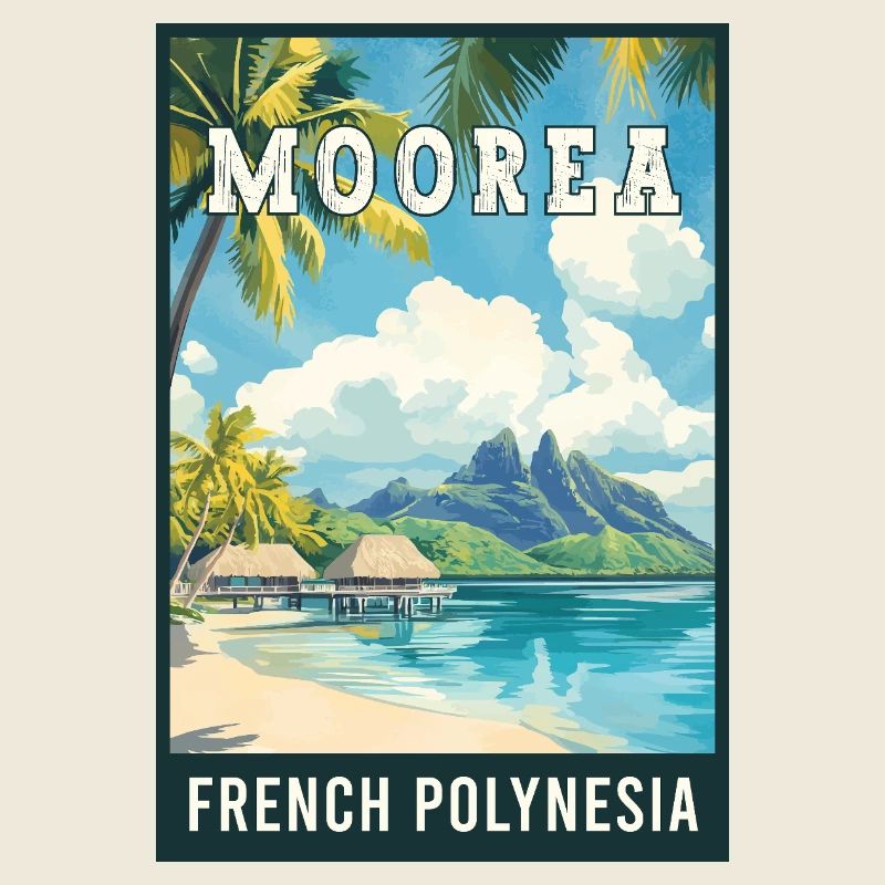 Découvrez la Mooréa tropicale en Polynésie française