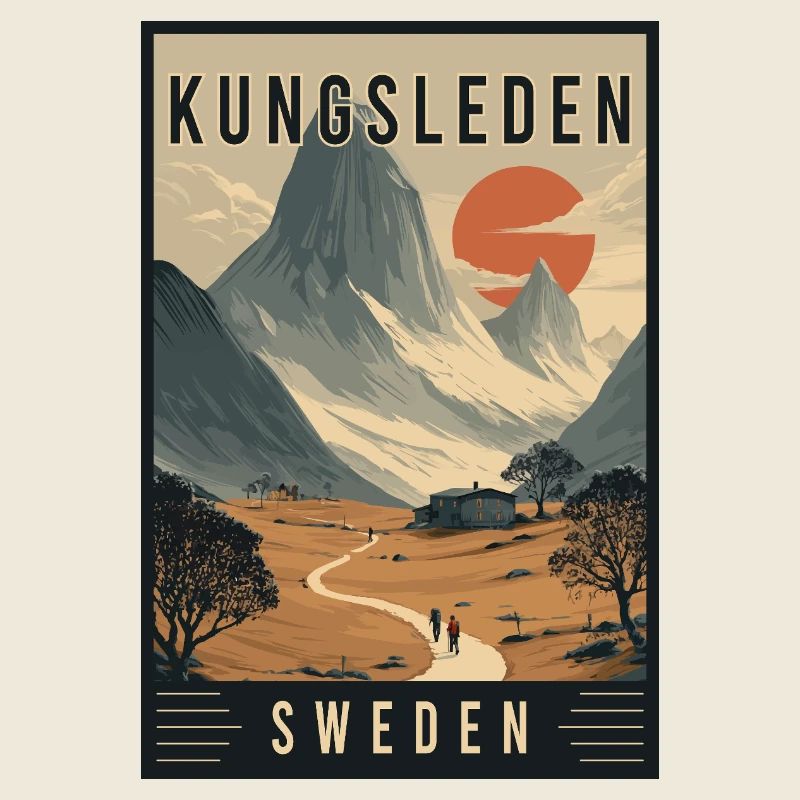 Découvrez les sentiers de randonnée du Kungsleden en Suède