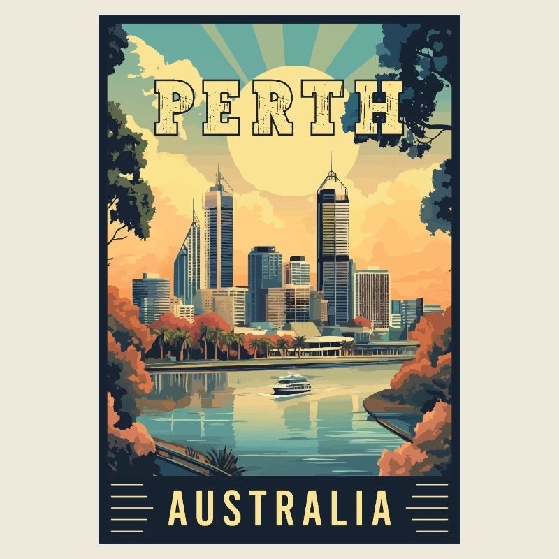 Explore City by the Swan River Perth in Australia