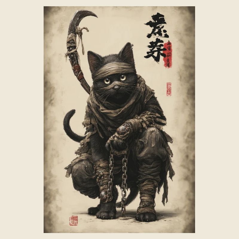 Shadowed Kat: Feline Warrior