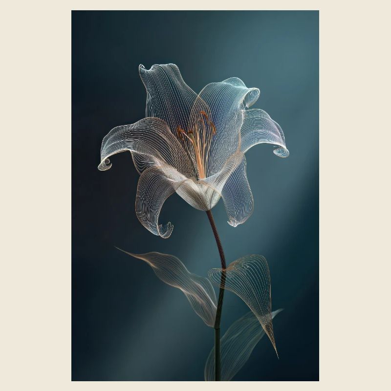 Luminous Wireflower Bloom