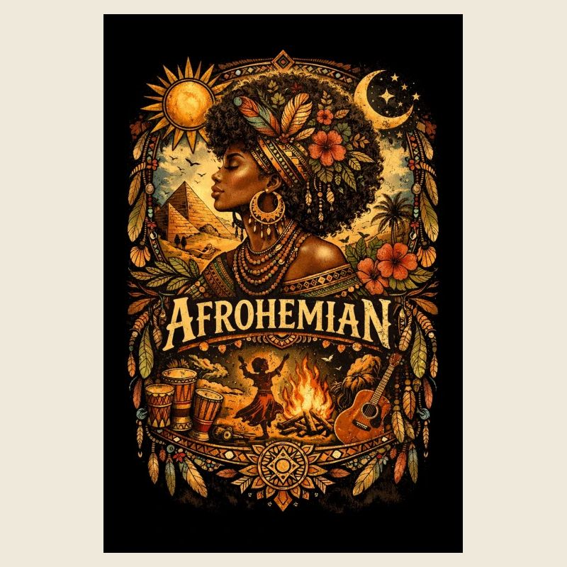 Afrohemisches Feuerritual