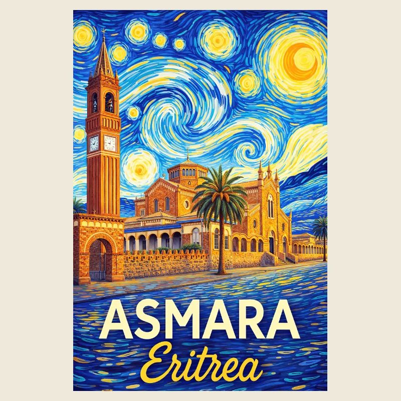Asmara Eritrea Sternenstadt