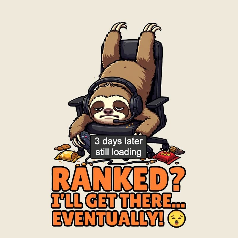 Patient Gaming Sloth