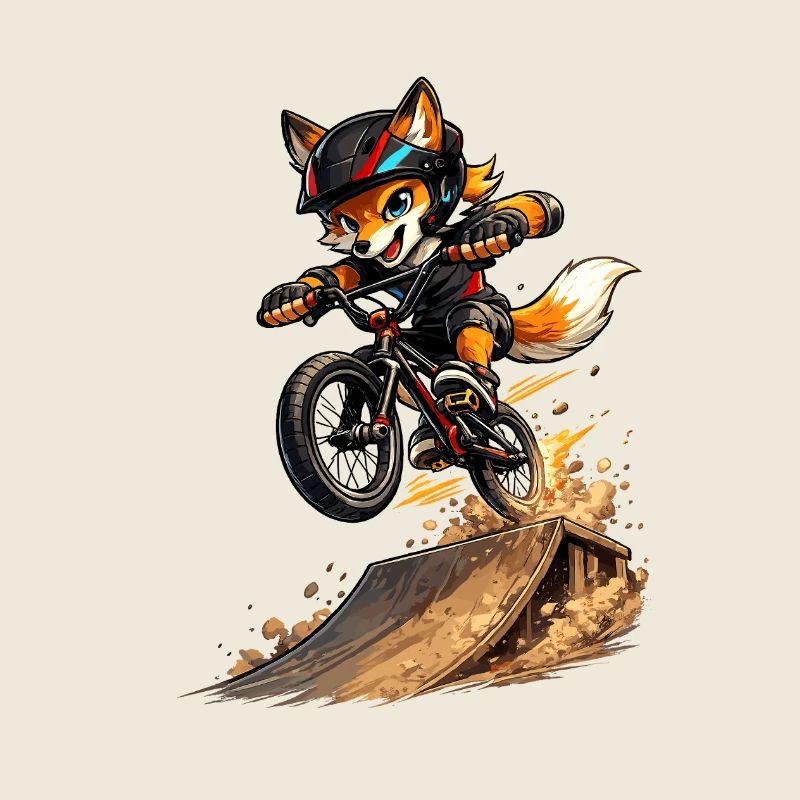 Fox BMX Jump Ramp Stunt