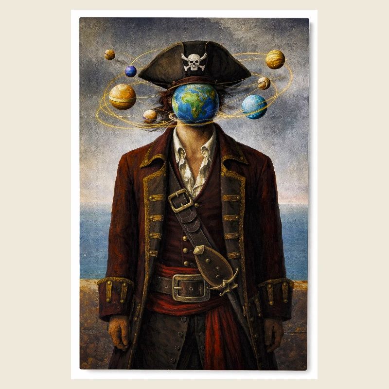 Portrait du pirate cosmique
