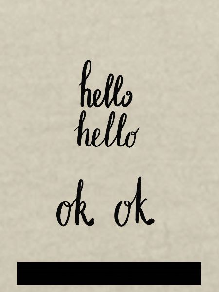 hello hello