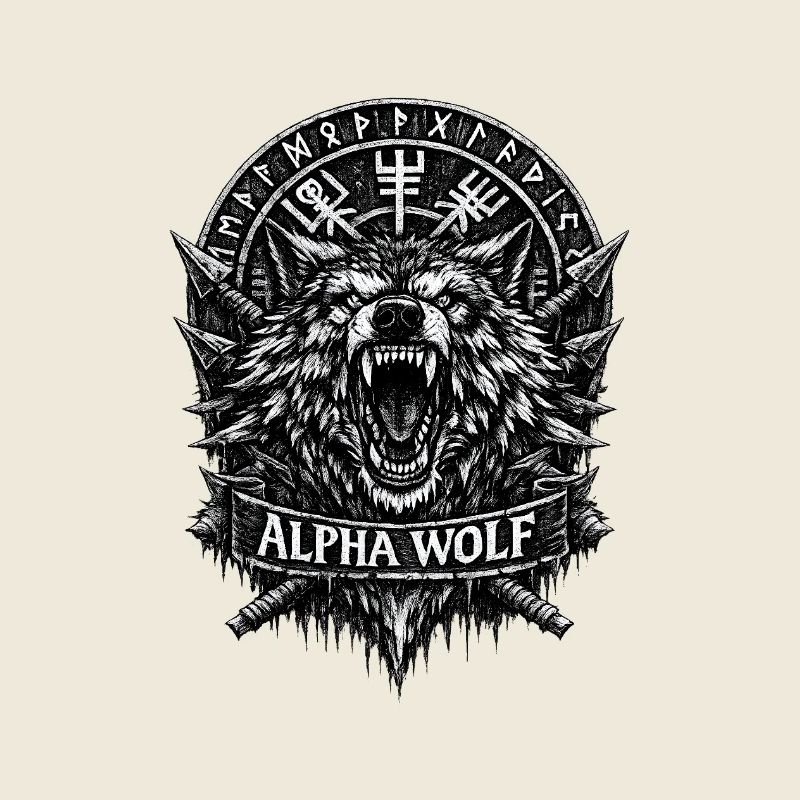 Blason runique de l’Alpha Wolf
