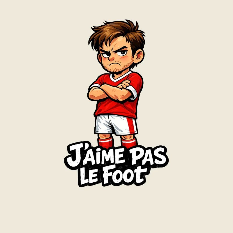 j'aime pas le foot